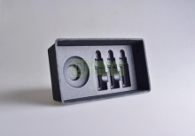 **精品湿压纸托_化妆品类纸浆模塑_眼镜干压纸托盒_电器类机器人纸